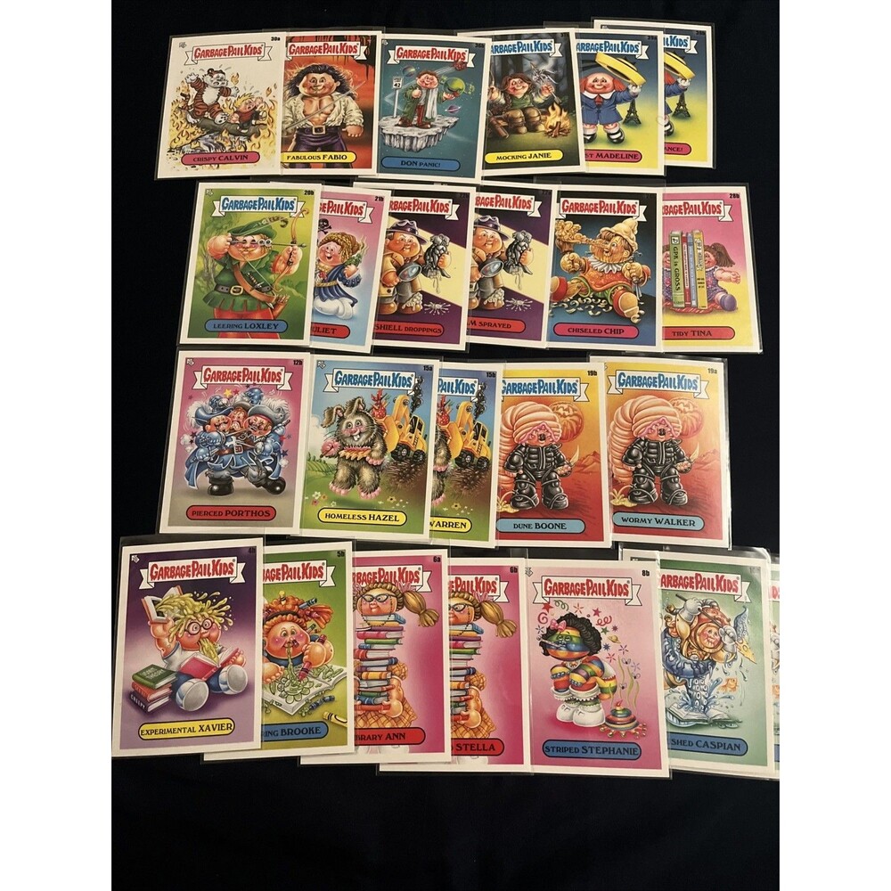 2022 Garbage Pail Kids Topps Trading Cards Lot Of 59 Cards